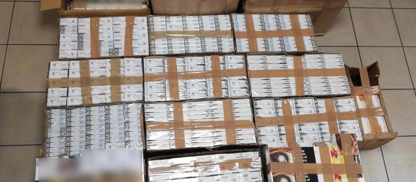 Κιλκίς: Εξαρθρώθηκε παράνομο κύκλωμα εισαγωγής τσιγάρων